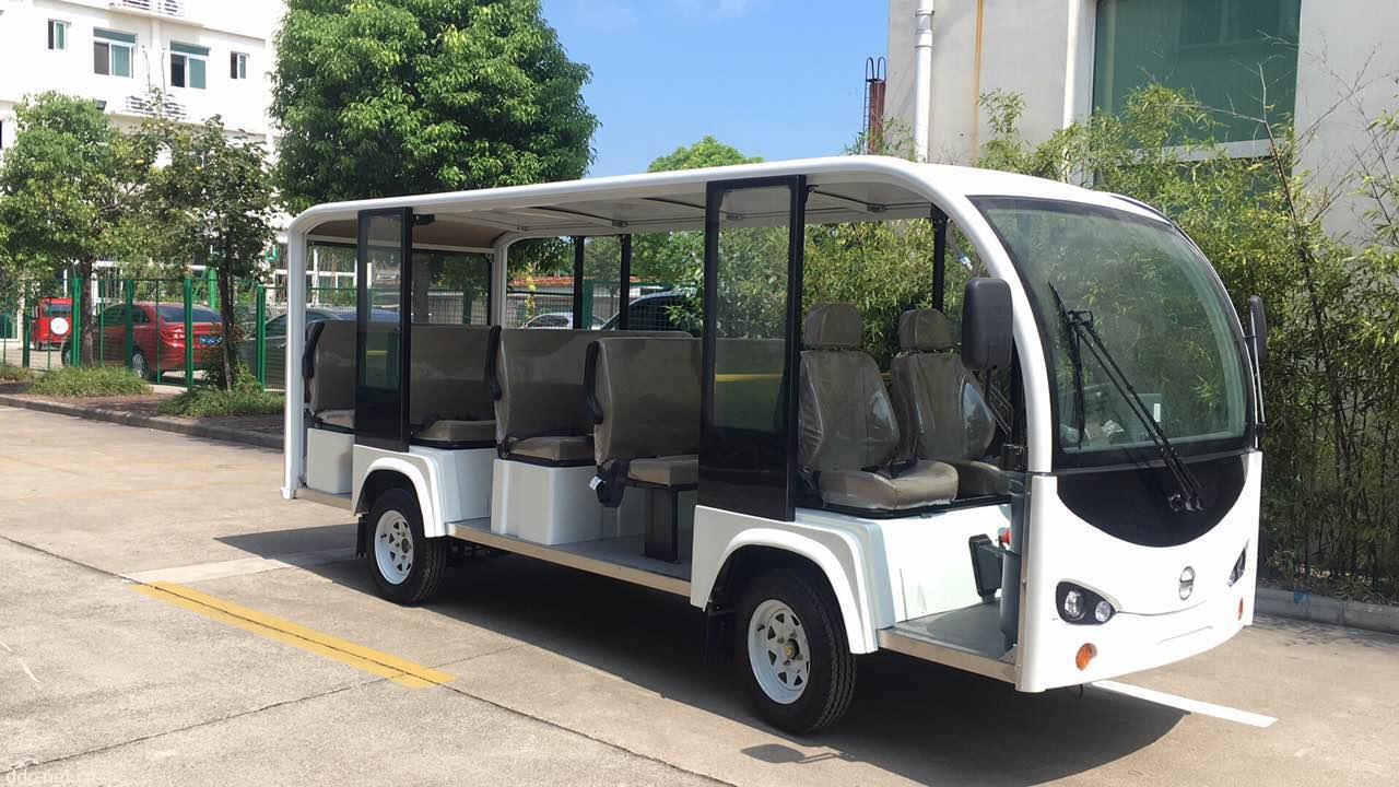 敞篷14座电动游览观光车
